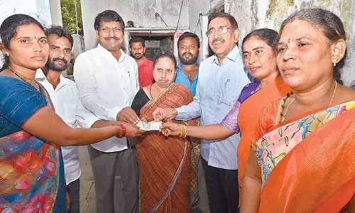 NTR Social Security Pension boon to poor: Narayana NTR Social Security Pension boon to poor: Narayana