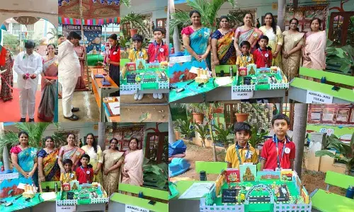 Science Fair “Science Sparks” Unveiled to Nurture Hidden Creativity in Students at Sreenidhi Global School