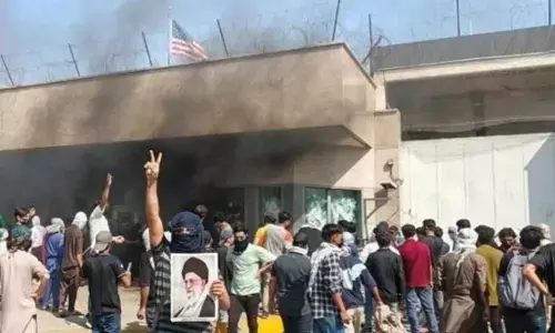 Protesters Storm US Consulate In Karachi After Killing Of Iran’s Supreme Leader