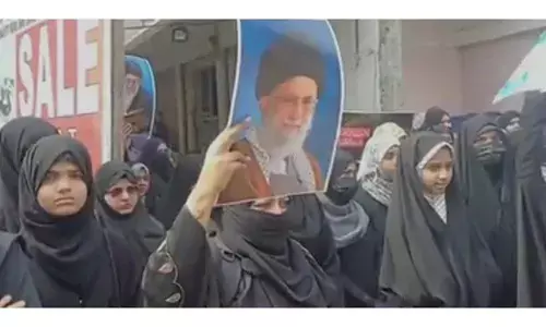 Protests erupt in Hyderabad over Khameneis killing