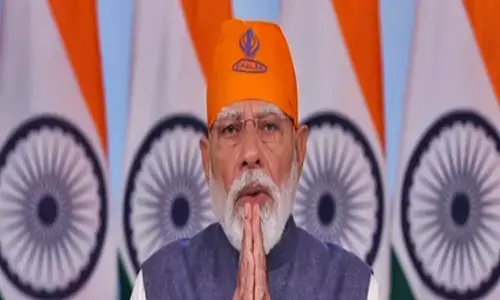 PM Modi highlights steps for Sikh welfare, pays tribute to Guru Teg Bahadur on 350th Shaheedi Samagam PM Modi highlights steps for Sikh welfare, pays tribute to Guru Teg Bahadur on 350th Shaheedi Samagam