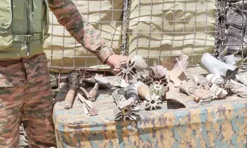 Nine rusted live mortal shells found, destroyed safely