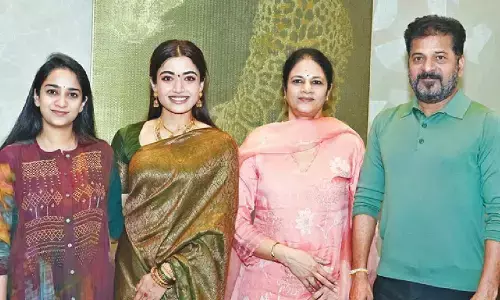 Rashmika meets CM Revanth