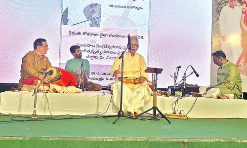 Violin maestro KV Reddy birth anniversary celebrated