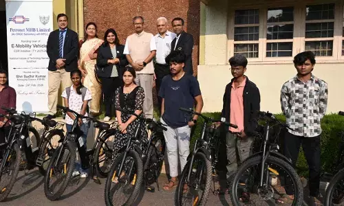 Smart E-Mobility Boost for Divyang Students at NITK Surathkal