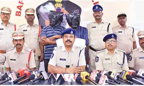 Two chain snatchers held, ornaments recovered