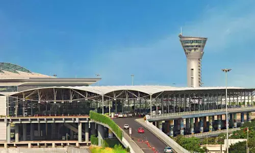 44 Gulf flights cancelled at Hyderabad airport 44 Gulf flights cancelled at Hyderabad airport