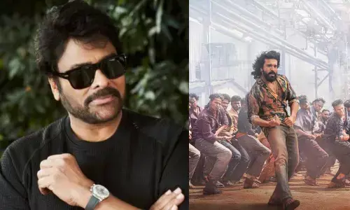 ‘Rai Rai Raa Raa’ ignites buzz: Chiranjeevi showers praise on Ram Charan’s electrifying act in ‘Peddi’