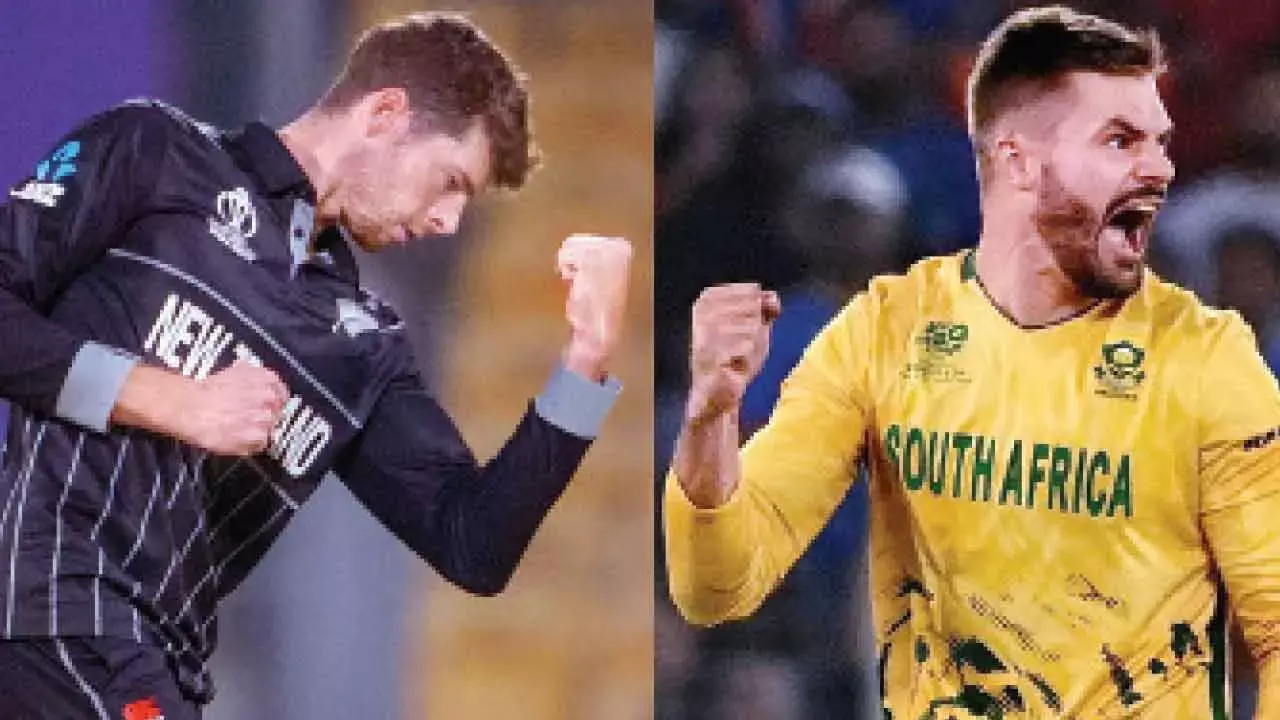 Markram vs Santner key in SA vs NZ semis Markram vs Santner key in SA vs NZ semis