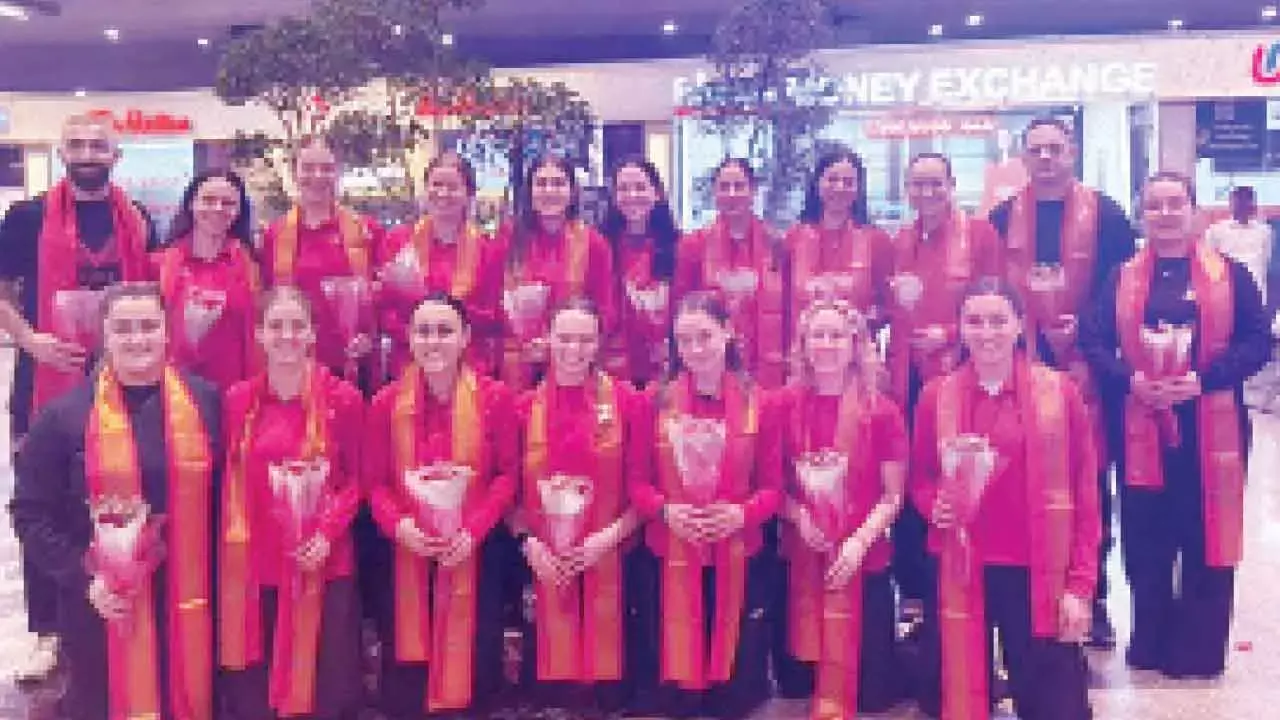 Korea, Wales arrive in Hyd for FIH WC Qualifiers Korea, Wales arrive in Hyd for FIH WC Qualifiers