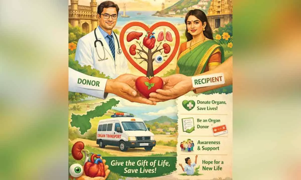 Andhra Pradesh ranks sixth in organ donation Andhra Pradesh ranks sixth in organ donation