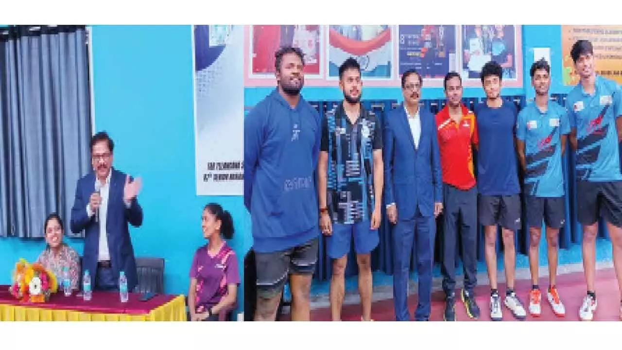 Telangana men’s TT coaching camp begins Telangana men’s TT coaching camp begins