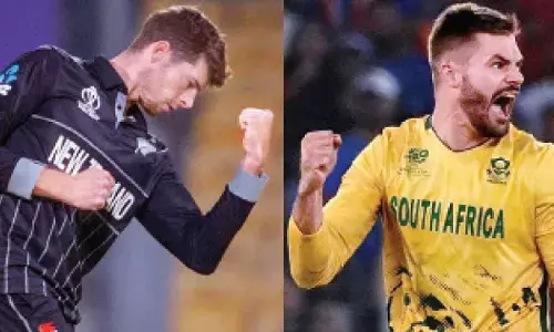 Markram vs Santner key in SA vs NZ semis Markram vs Santner key in SA vs NZ semis
