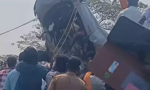 Man killed after car falls into a well in Nirmal district