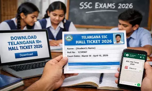 SSC students can download hall tickets SSC students can download hall tickets