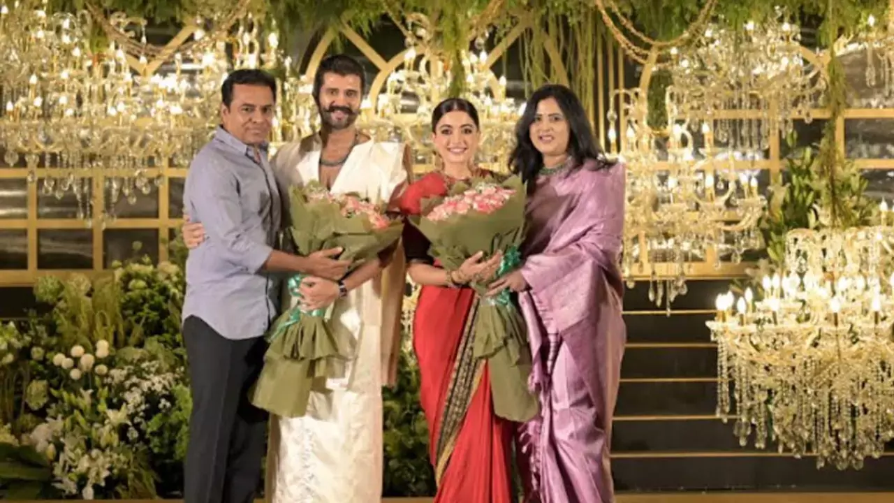 Tollywood celebrates love: Vijay Deverakonda–Rashmika’s reception turned into industry event