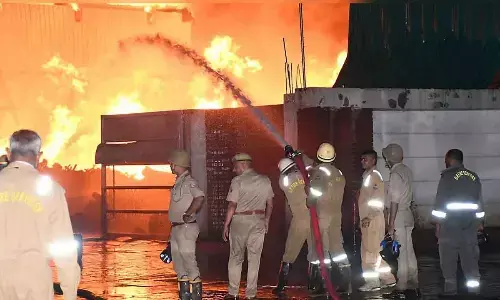 Major Fire at Katedan Warehouse Causes Extensive Damage