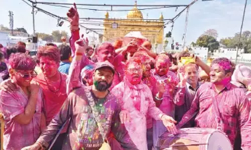 Holi celebrated with traditional fervour in Punjab, Haryana