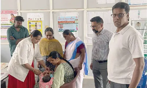 DIO inspects immunisation programme
