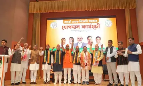 Three suspended Cong MLAs join BJP ahead of Assam Assembly elections