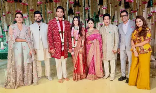 Wishing you both a very happy married life: Raina congratulates Arjun-Saaniya after wedding