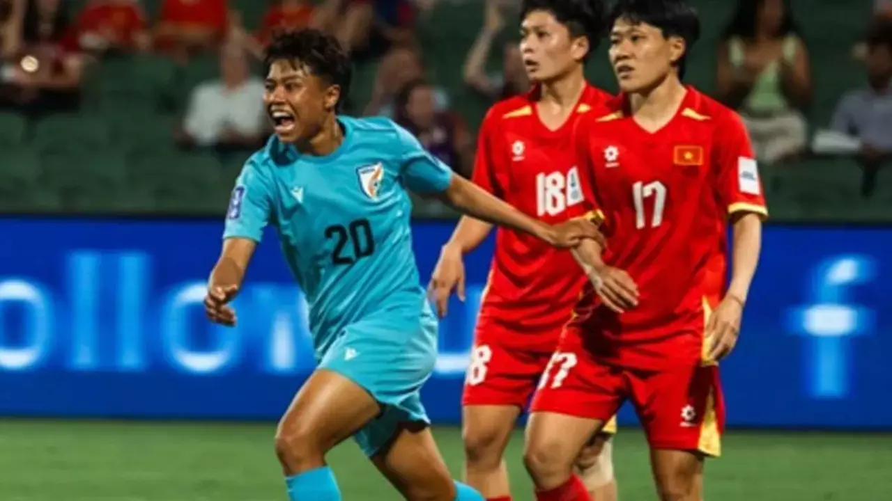 Sanfida Nongrum marks Indias return to Asian Cup with historic debut goal
