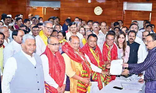 Samal, Sujeet, Dilip file RS nominations