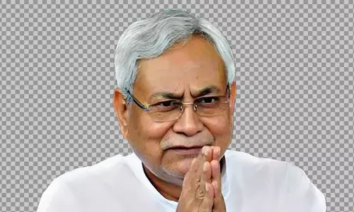 Nitish files papers for Rajya Sabha polls