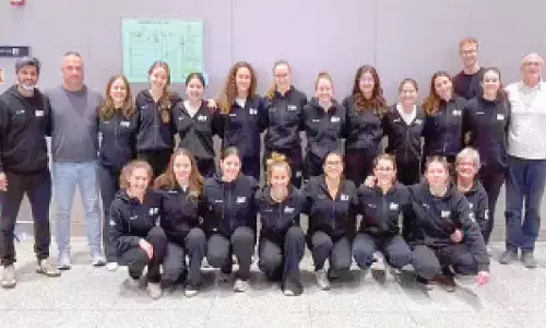 Austria team arrive in Hyd for FIH WC 2026 Qualifiers