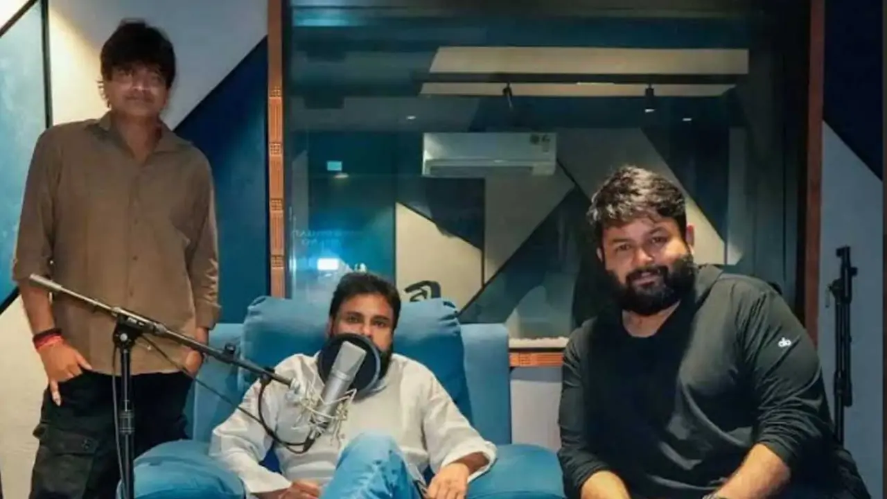 Pawan Kalyan begins dubbing for ‘Ustaad Bhagat Singh’