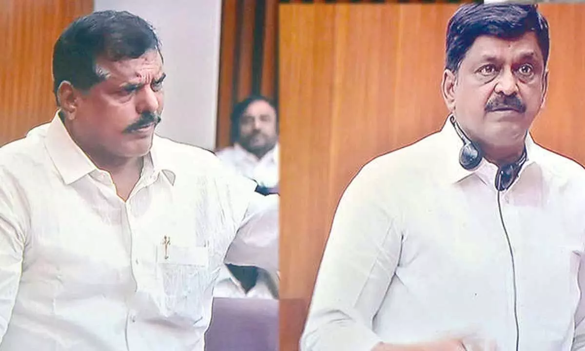 Botcha, Kesav spar over CAG report and state finances Botcha, Kesav spar over CAG report and state finances