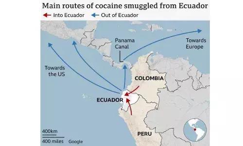 Ecuador remains the world’s largest exporter of cocaine