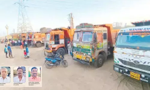 Local operators harass sand lorries from other districts, dub outsiders