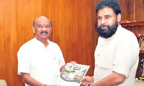 Pawan submits Narsipatnam development report to Speaker