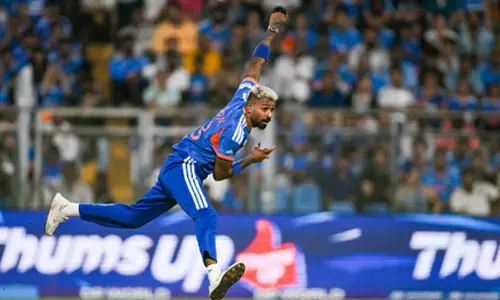 T20 WC: Wanted my son to feel how emotional I was, says Hardik on energetic celebration after Bethells wicket