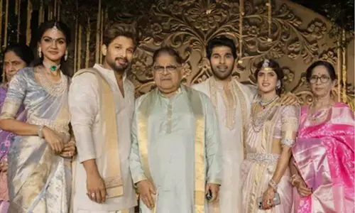 Allu Arjun says Welcome to the Allu family to his new sister-in-law Nayanika Reddy