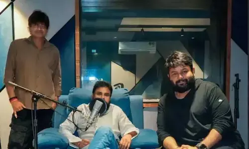 Pawan Kalyan begins dubbing for ‘Ustaad Bhagat Singh’