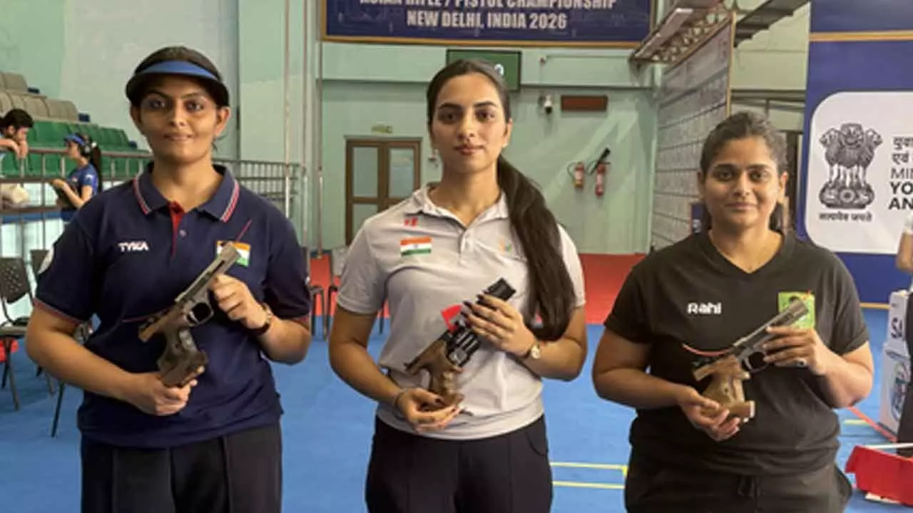 National Shooting Trials: Arshdeep Kaur wins 25m Pistol T3 final National Shooting Trials: Arshdeep Kaur wins 25m Pistol T3 final