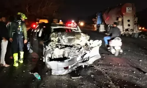 Three killed in car-lorry collision near Bengaluru