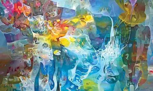 Colours of nature: Exploring consciousness through art