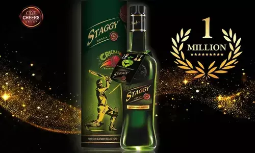 Award-winning Staggy whisky celebrates one million sales
