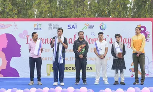 Empowering women is empowering society: Sports Min Mandaviya at FIT India Pink Cyclothon