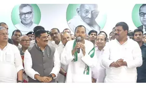 Nishant Kumar joins JD(U), says will work in Bihar under his fathers guidance