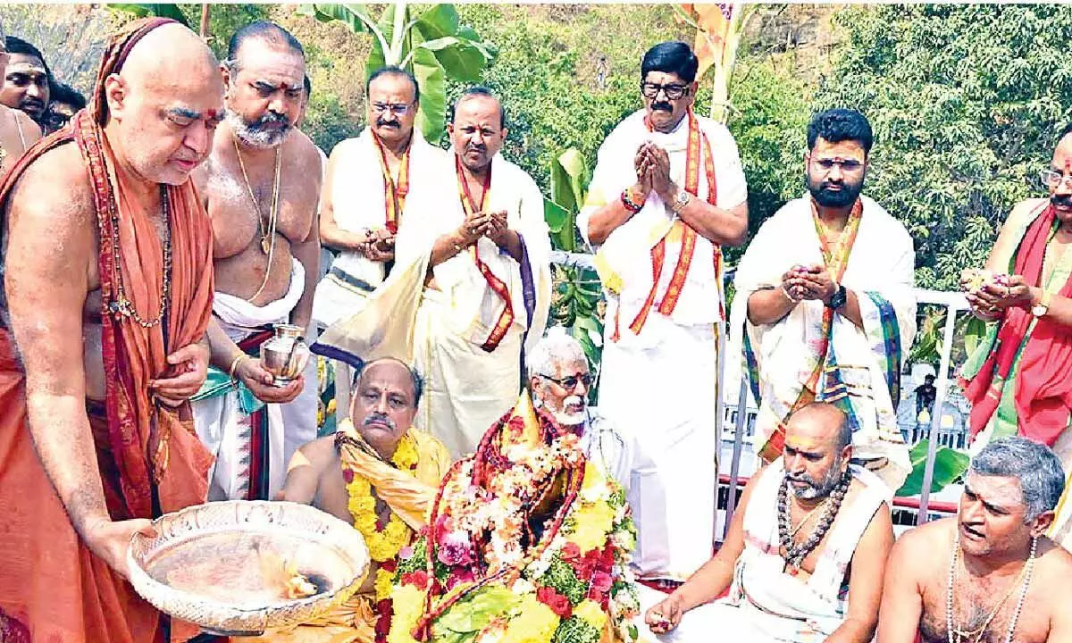 Maha Kumbhabhishekam Mahotsavam concludes Maha Kumbhabhishekam Mahotsavam concludes