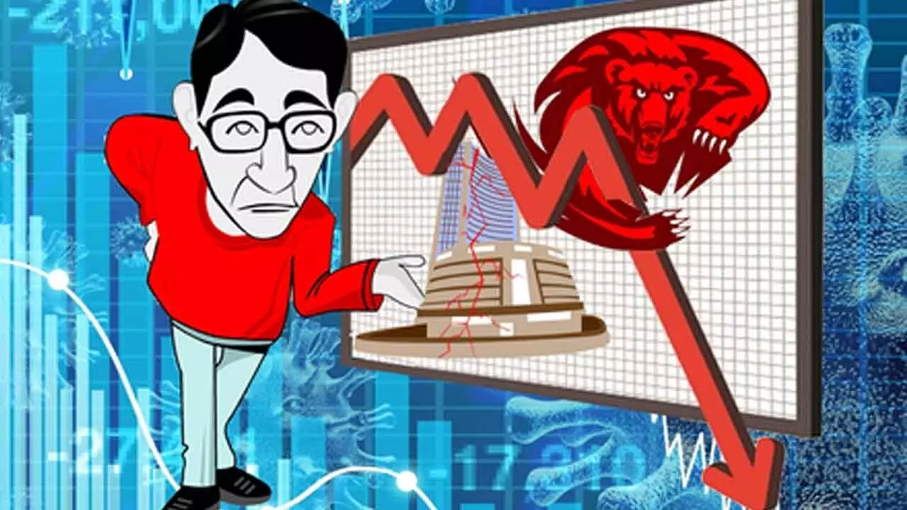 Sensex, Nifty fall nearly 2 pc amid US-Iran war Sensex, Nifty fall nearly 2 pc amid US-Iran war