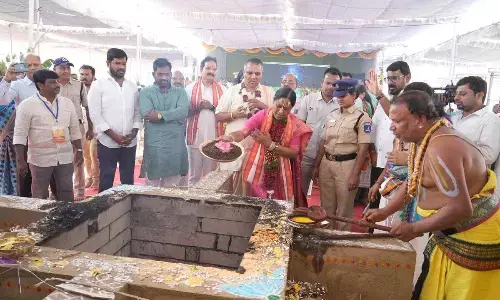 ISKCON Cyberabad Temple Bhumi Puja Ceremony held with Grandeur