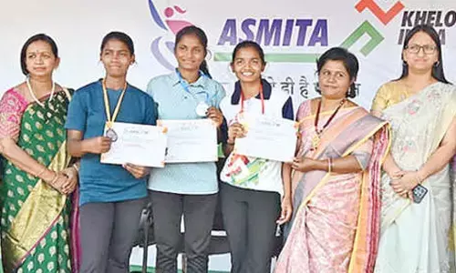 Young athletes compete in Women’s Day athletics meet