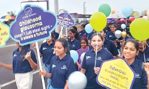 Glaucoma awareness walk held to help detect early signs of disease