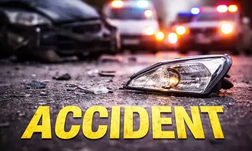 Hyderabad hit-and-run: Car drags bike 200m in Mailardevpally Hyderabad hit-and-run: Car drags bike 200m in Mailardevpally