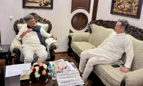 I cant disclose who I meet in Delhi: DCM DK Shivakumar I cant disclose who I meet in Delhi: DCM DK Shivakumar